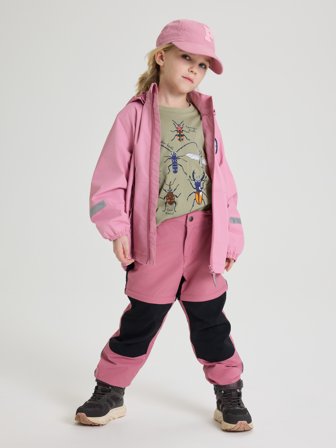 T-paita kuviolla Polarn O. Pyret 86 lastenvaatteet green