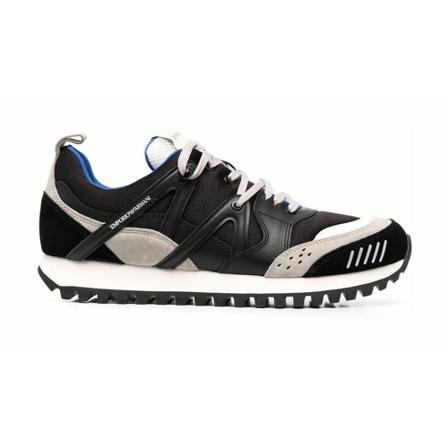 Emporio Armani, Sneakers Zwart, Heren, Maat:42 EU