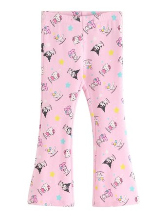 Lindex Leggings Flare Hello Kitty - Pink - 104