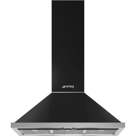 Smeg KPF9AN Portofino köksfläkt 90 cm, antracit | Vitvaror > Köksfläkt | Bagaren och Kocken