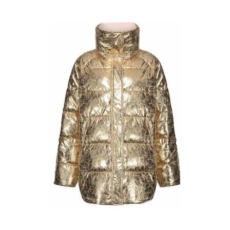 Pinko, Down Jackets Geel, Dames, Maat:S