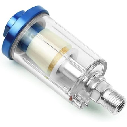 1/4" Komprimeret luft vandseparator, mini luftfilterseparator til malingspistol kompressor og andre luftværktøjer