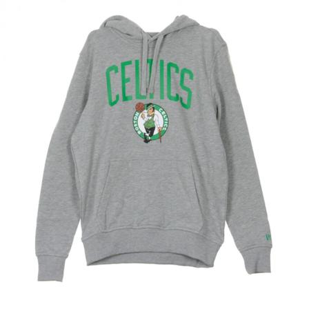 New Era, Team Logo PO Hoody Boscel Szary, Mężczyzna, Rozmiar: M