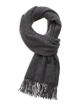 Massachussets Recycled Wool Blend Scarf Accessories Scarves Winter Scarves Grå Lexington Clothing