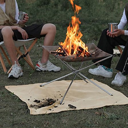 Ildstedsmåtte Brandsikker Grillmåtte 60X80CM