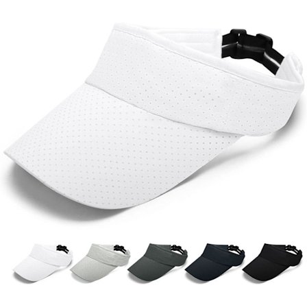 Aurinkolippalakki miehille ja naisille - Golf-tennisaurinkolippalakki Säädettävä urheilulippalakki Erittäin ohut Pikakuivuva lippalakki Unisex-