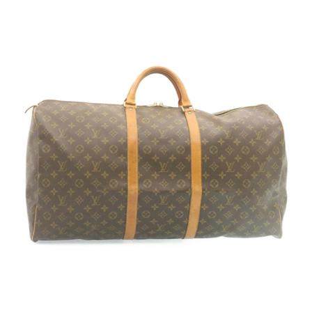 Louis Vuitton Vintage, Pre-owned Keepall 60 Grijs, unisex, Maat:ONE Size
