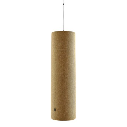 Acoustic panel POLY, cylinder, Ø280x1000 mm, ceiling hanging, yellow