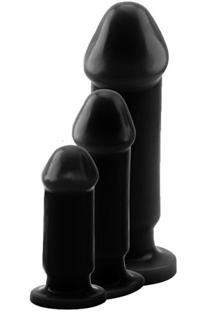 Evil Dark Anal Plug Set