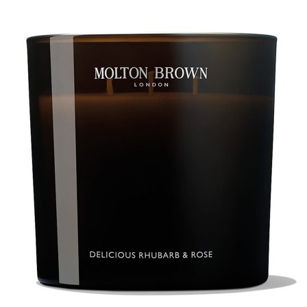 Molton Brown Delicious Rhubarb & Rose Scented Candle Delicious Rhubarb & Rose 600 g, Tøj & Bolig, Duft Til Hjemmet, Duftlys