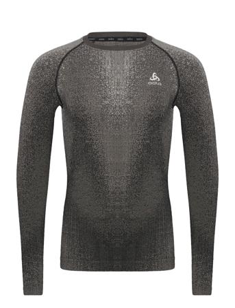 Odlo Bl Top Crew Neck L/S Blackcomb Eco Sport Sport Clothing Sport Tops Sport Long Sleeved Tops Black Odlo