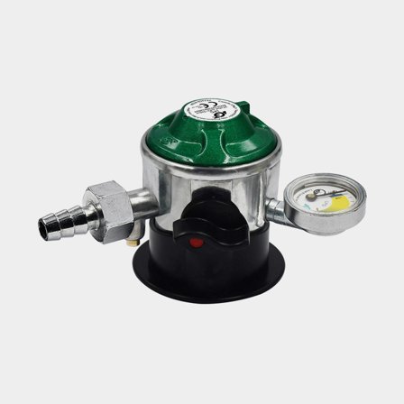 Válvula redutora de pressão IGT Jumbo LPG-regulator, 35 mm click-on, 10 mm mangueira