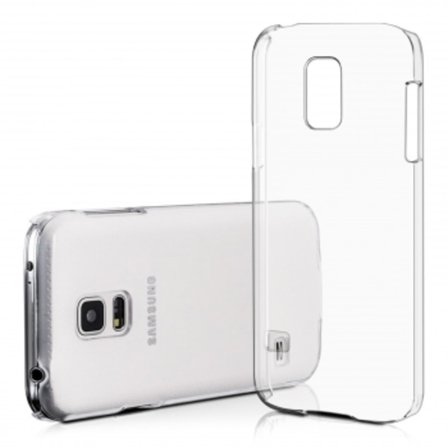 Transparent Hårdplast Skal till Samsung S5