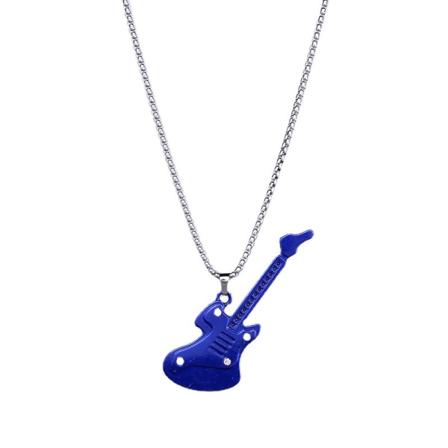 2 st personliga gitarrhänge halsband kreativ instru