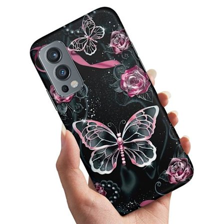 OnePlus Nord 2 5G - Cover/Mobilcover Sommerfugle