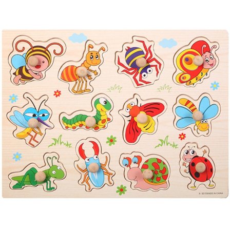 Pusselbräda i trä INSECT INSECT