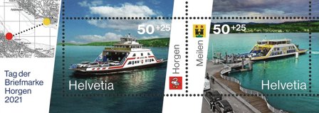 Schweiz - Horgen - Postfrisk miniark