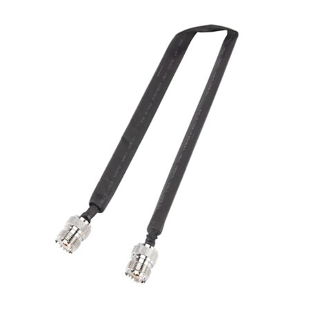 Dörr/Fönster Genomföring Platt RF Koaxialkabel SO239 UHF Hona till UHF Hona 50 Ohm RF Koax Pigtail