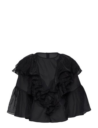 Malina | Alexia Organza Frill Blouse | S x 59