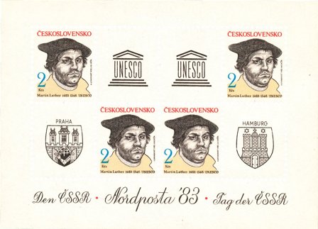 Tjekkoslovakiet 1983 - MICHEL Blok 56 - Postfrisk