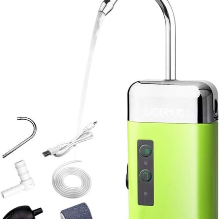 Bærbar Mini Udendørs Luftpumpe Luft Ilt Pumpe med KLB