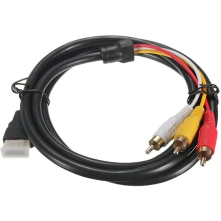 Hdmi Till Rca Tv Kabel Hdmi Hane Till 3 Rca Hane Av Kabel Video