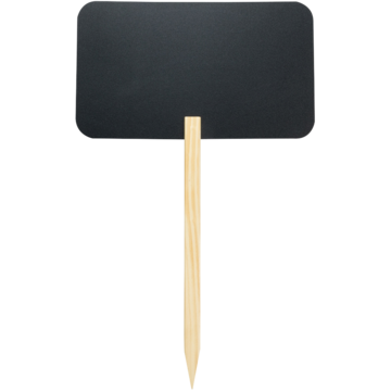 Griffelstav Rektangulær Svart