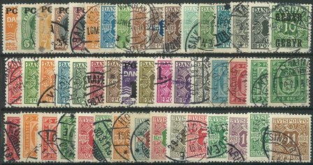 Danmark - Porto/Tjeneste Parti