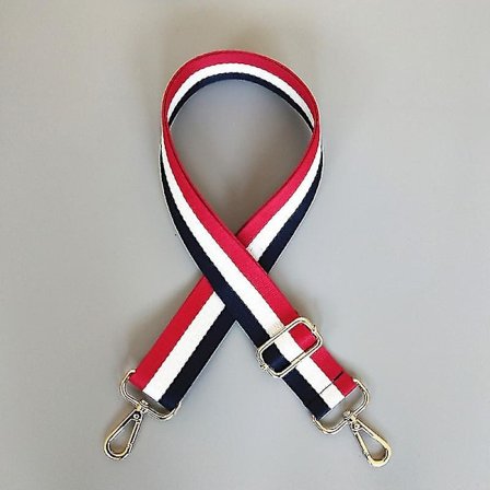 Ersättningsrem för handväska, crossbody, axelrem, randig ersättningsrem