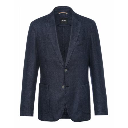 Hugo Boss, Blazers Blauw, Heren, Maat:L