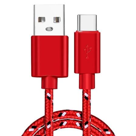 USB Type C-kabel Hurtiglading USB C-kabler Type-c Datakabel Lader USB C For Samsung S9 Note 9 Huawei P20 Pro Xiaomi 1m/2m/3m 0.5m Rød 0.5m 0.5m Red