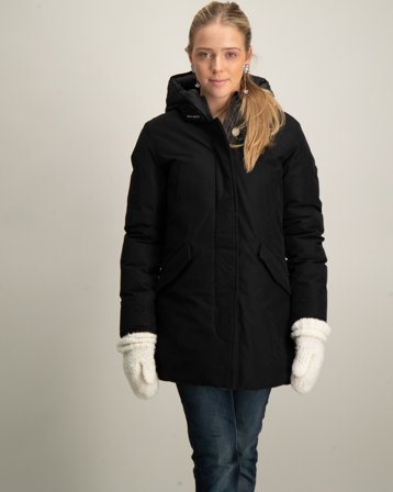 Woolrich ARCTIC PARKA Czarny Kurtki Dziewczyna - Kids Brand Store