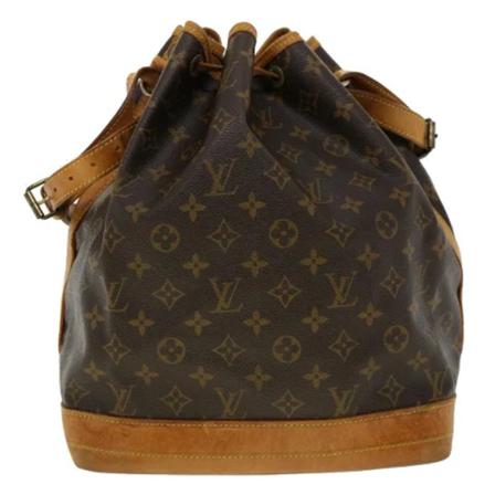 Louis Vuitton Vintage, Pre-owned Canvas louis-vuitton-bags Bruin, Dames, Maat:ONE Size