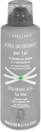 L'Erbolario Schiuma Da Barba Acido Ialuronico Per Lui 200ml