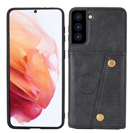 Genomtänkt Skal med Kortfack - Samsung Galaxy S21 Plus