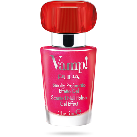 Pupa Vamp Smalto Profumato Effetto Gel 214 Bomb Fuchsia 9ml