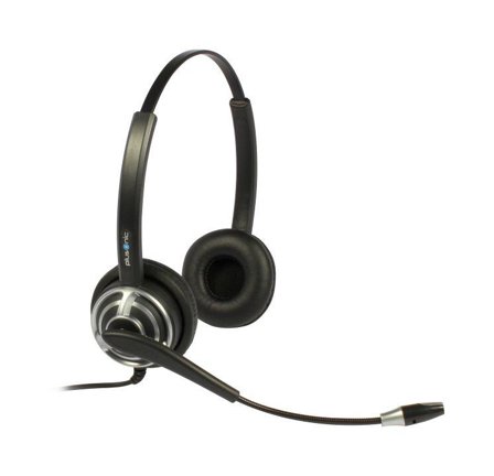 PLUSONIC Headset 8.2MS binaural, NC, Wideband USB