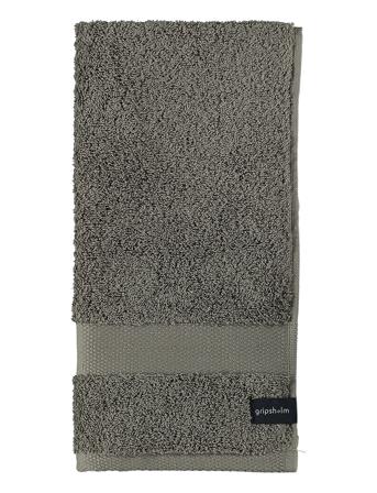 Towel Gripsholm 50X70 Home Textiles Bathroom Textiles Towels & Bath Towels Grå Gripsholm