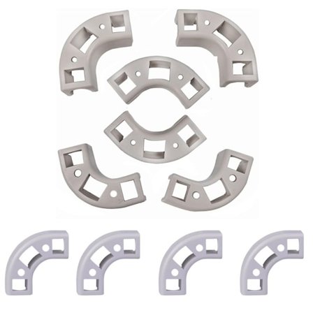 10 st armbågsrör 90 graders slang