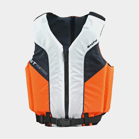 Giubbotto di salvataggio Baltic GT Retro 50N, arancione/marino/bianco, Small (40 - 50 kg)