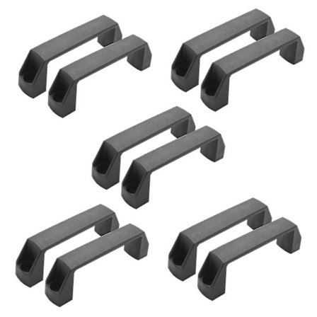 Skabs Skuffe Dør Plastik Håndtag Træk Knapper 120mm 4.7 Tommer 10 Stk