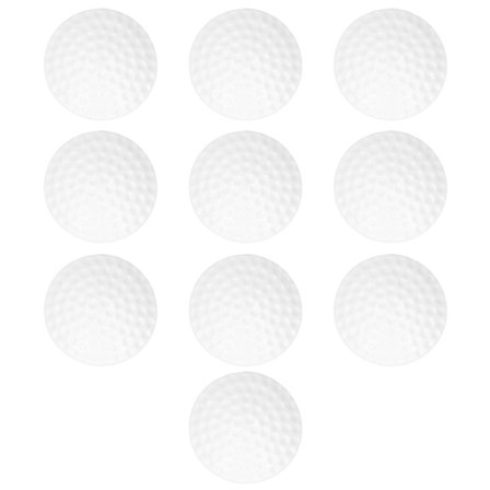 10 stk. Silikone Dørhåndtag Væg Bumper Anti-kollisionsbeskytter Selvklæbende Hvid