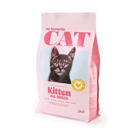 My favourite CAT - Kitten All Breed kylling 2 kg - Katt - Kattefôr & kattemat - Tørrfôr for katt - ZOO.no