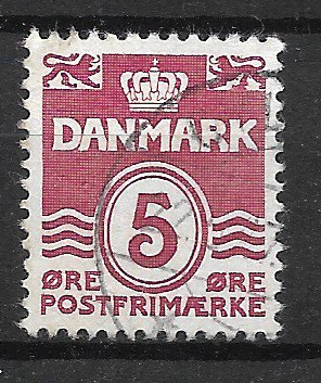 Danmark - AFA 246x - Stemplet