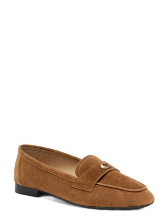Coach Suede Loafers - Brown - 36.5