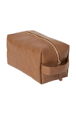 Å BEAUTY Necessär i PU Necessärer Unisex Brun ONESIZE