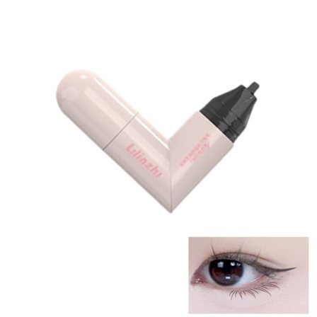 Roterande Eyeliner Stämpel Penna Vattentät Långvarig Kosmetisk Eyeliner Dubbelsidig Stämpel M3d8