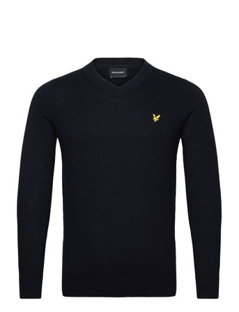 Lyle & Scott | Cotton Merino V Neck Jumper | S