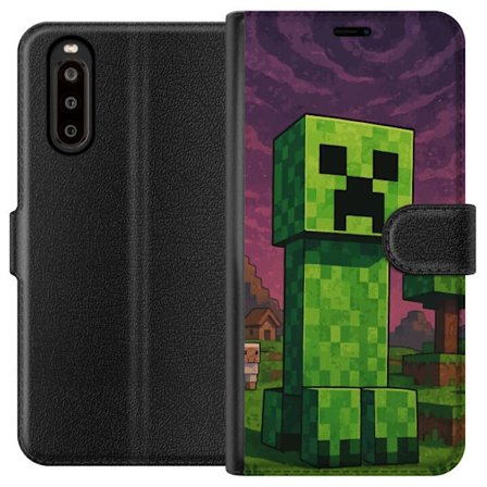 Yhteensopiva Lompakkokotelo Sony Xperia 10 II Romanttinen ramadan-kuvaus kukilla, lyhdyillä, tähdillä ja puolikuun muodossa pehmeissä pastellivär