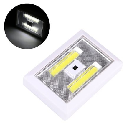 1 stk. 2 COB natlys kropsensor hjem soveværelse gang